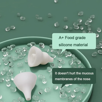 Marcherelle™ – Aspirateur Nasal pour Bébé avec Mécanisme Anti-Reflux