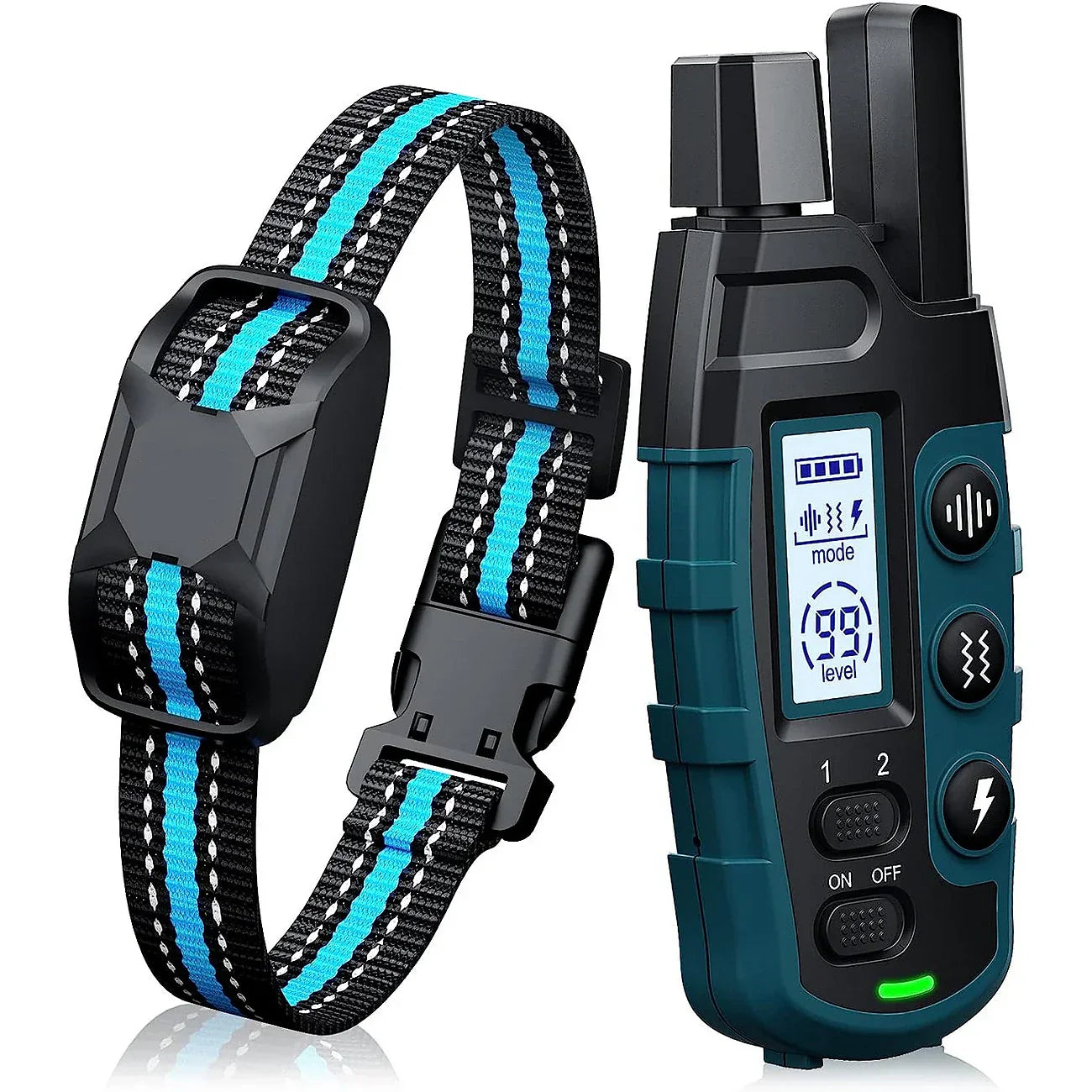 Marcherelle™ – Collier de Dressage Chien, Étanche avec 3 Modes Réglables
