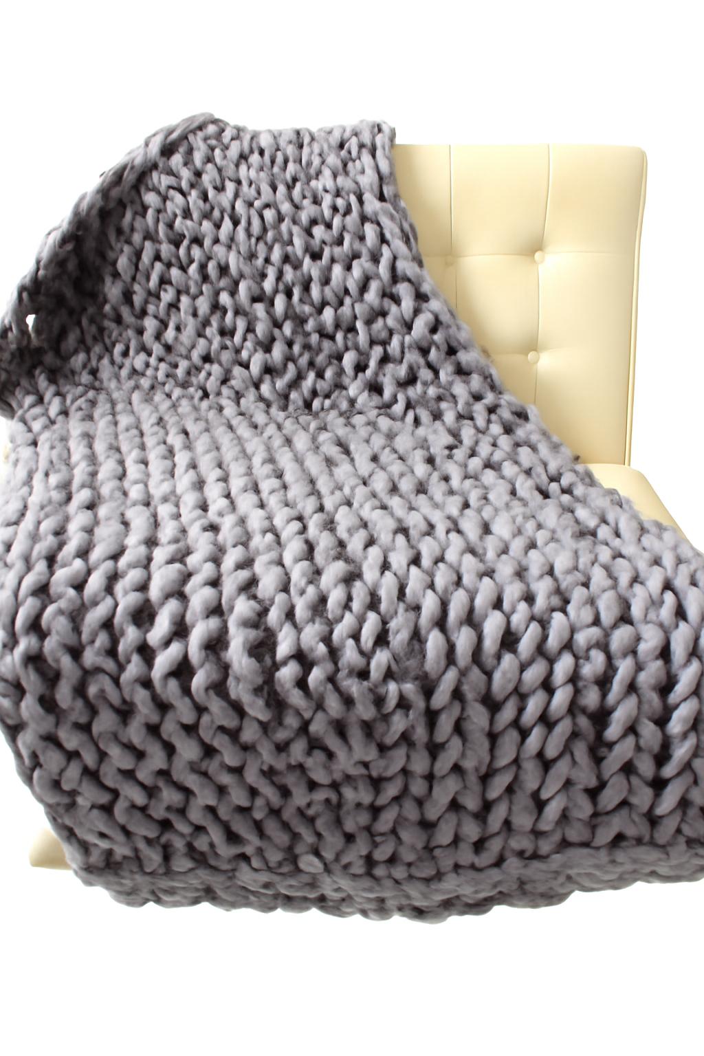 Marcherelle™ – Couverture Lestée Tricotée – Réduit le Stress et Améliore le Sommeil