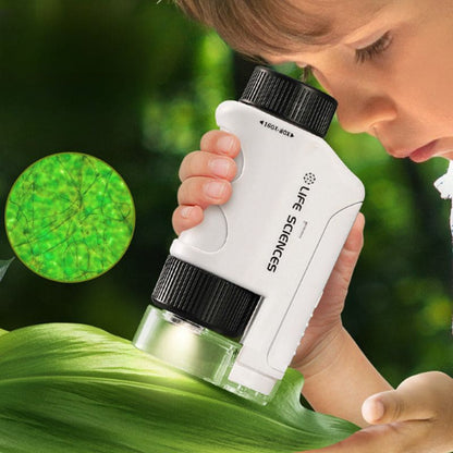 Marcherelle™ – Microscope de Poche Enfant pour Premières Explorations
