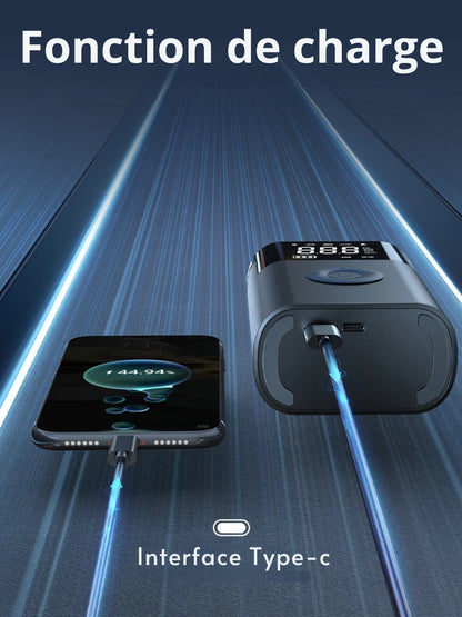 Marcherelle™ – Mini Compresseur d’Air Portable 12V Rechargeable