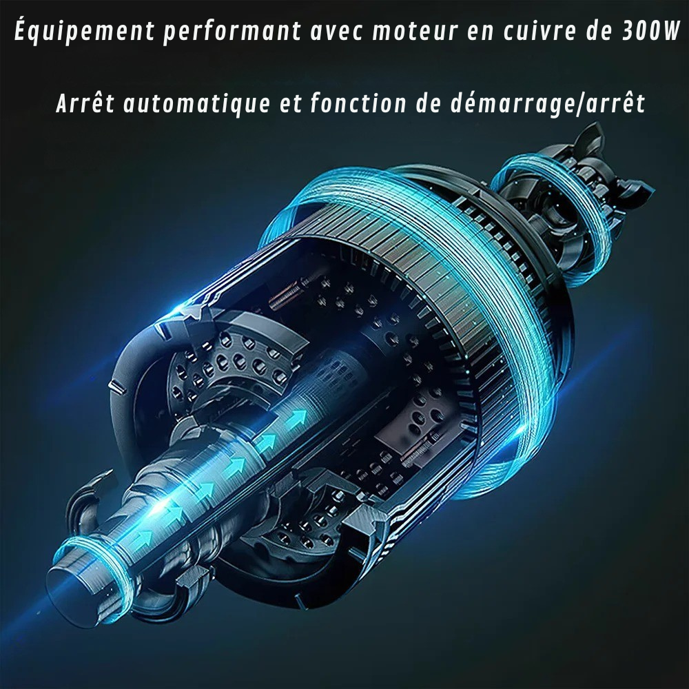 Marcherelle™ – Nettoyeur Haute Pression Portable Sans Fil 60 Bars