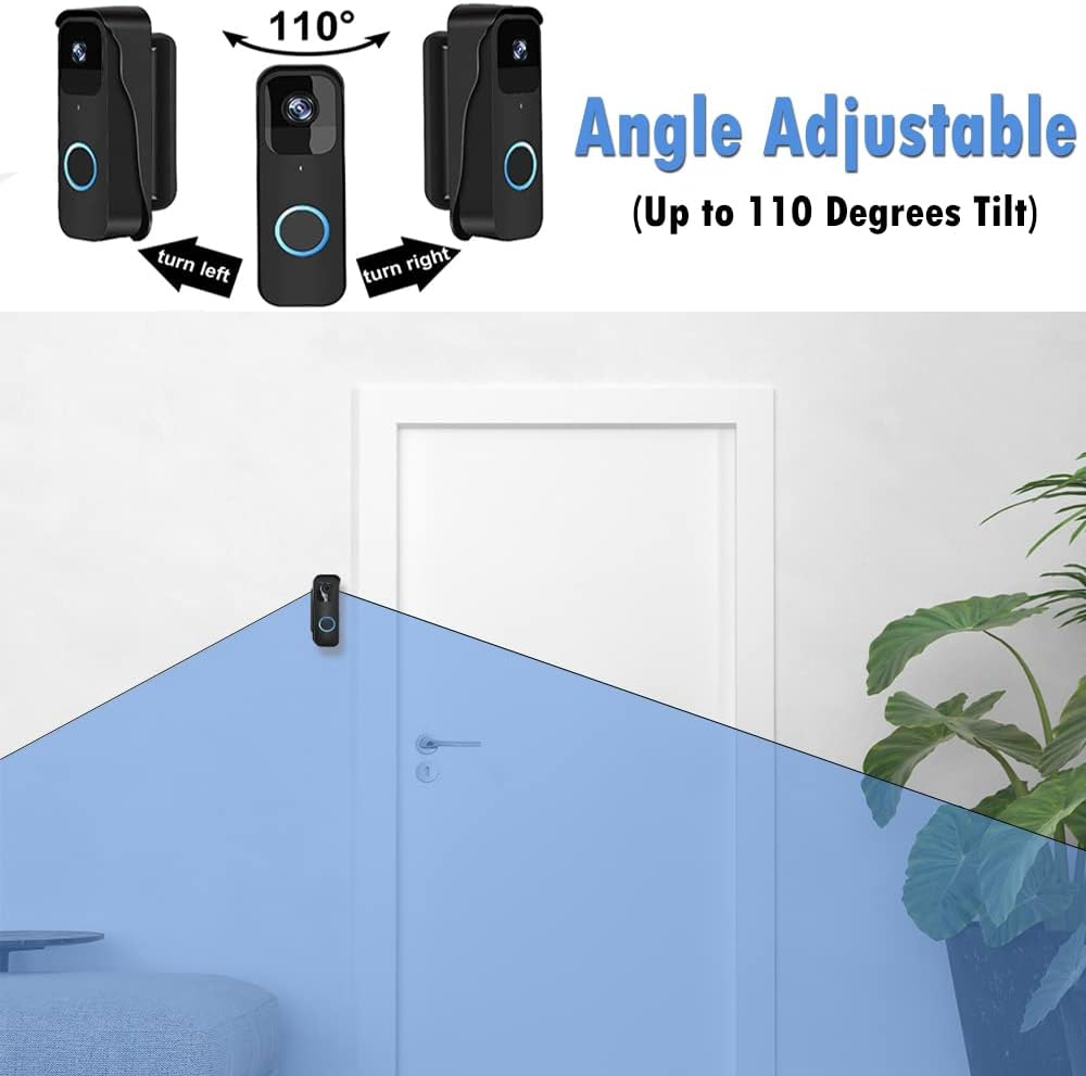 Marcherelle™ | Sonnette Vidéo HD Sans fil pour Sécurité du Maison