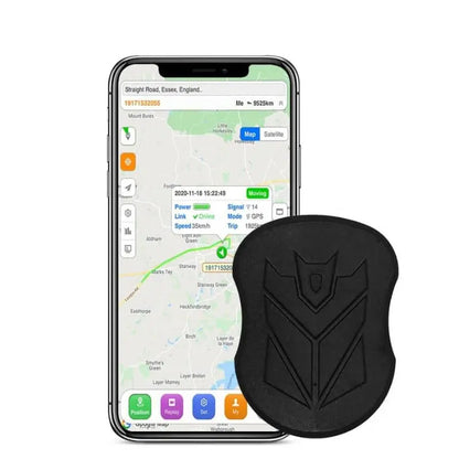 Marcherelle™ – Traceur GPS Voiture Étanche avec Surveillance Vocale & Autonomie 5000mAh