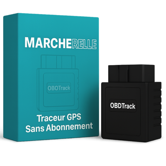 Marcherelle™ – Traceur GPS Voiture Sans Abonnement Suivi en Temps Réel