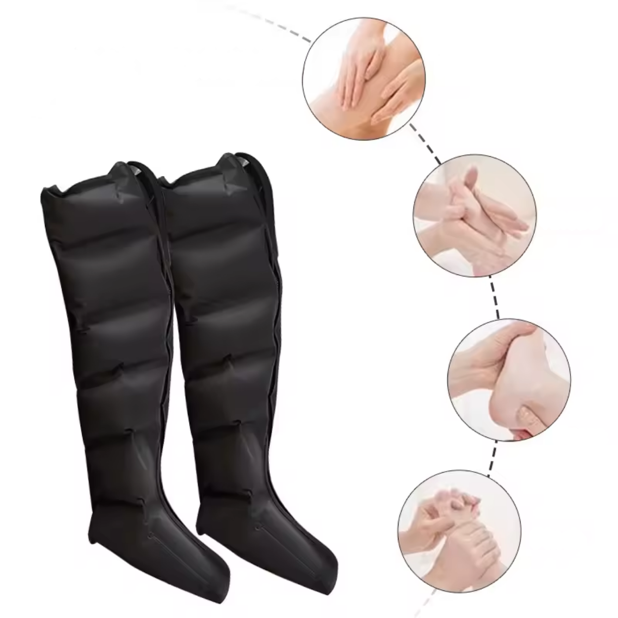 Masseur de Jambes Gonflable pour Soulager les Jambes Fatiguées