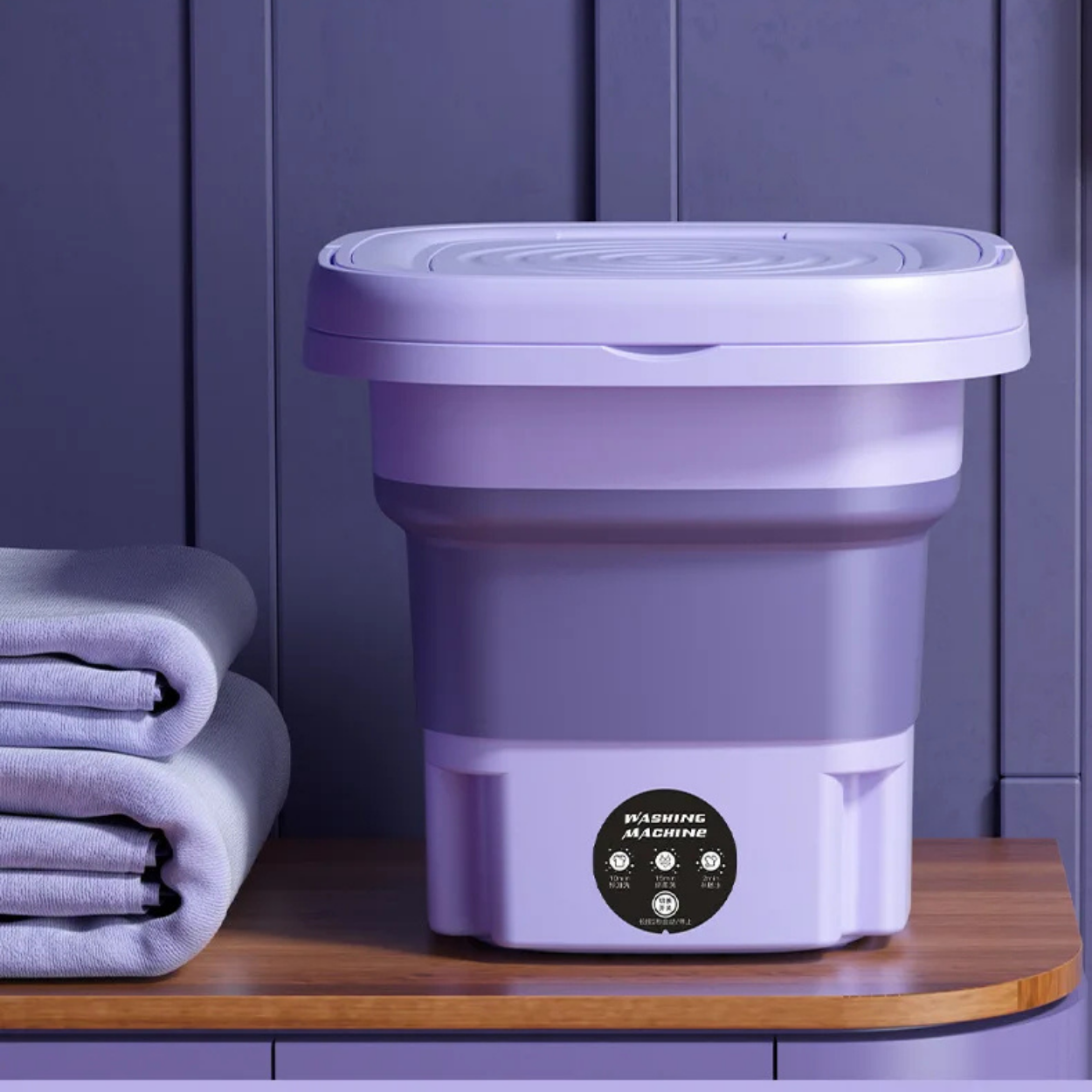 Lave-Linge Portable Compact et Léger