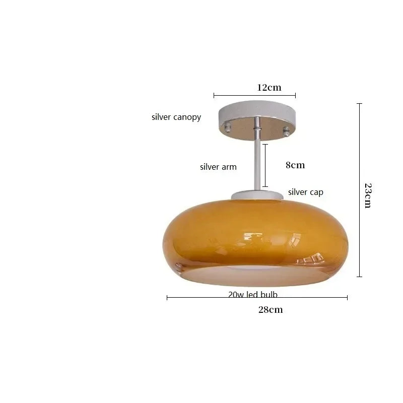 Lumière Élégante - Lustres LED en Verre Transparent