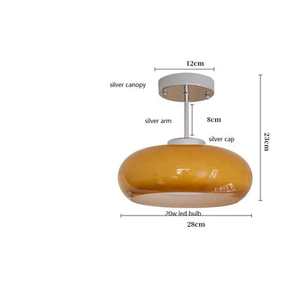 Lumière Élégante - Lustres LED en Verre Transparent