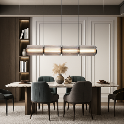 Luminaire Suspendu Verre Élégant LED