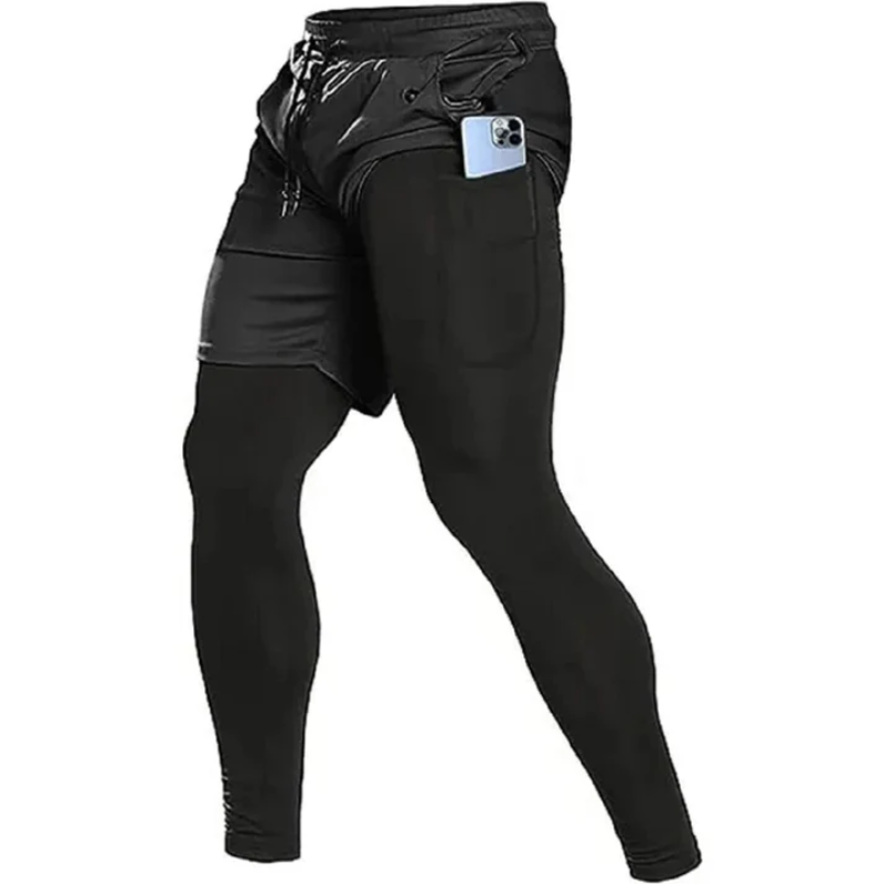 Pantalon Running Double Paroi Étanche et Confortable