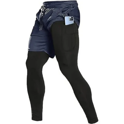 Pantalon Running Double Paroi Étanche et Confortable