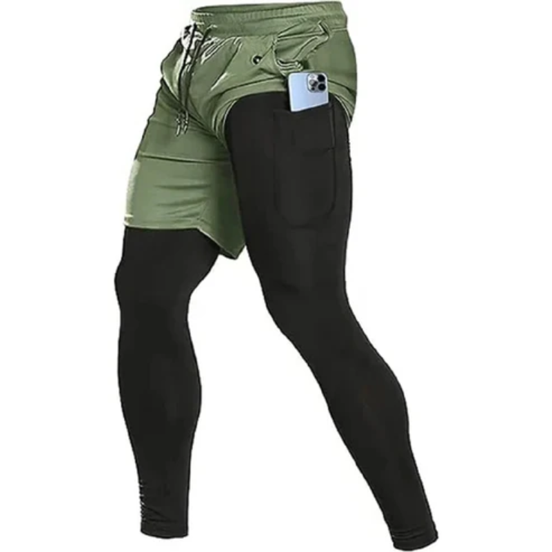 Pantalon Running Double Paroi Étanche et Confortable