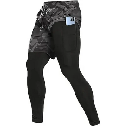 Pantalon Running Double Paroi Étanche et Confortable