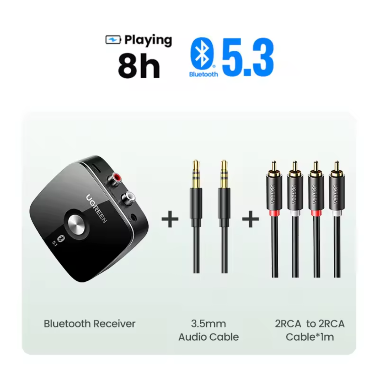 Récepteur Audio Bluetooth Haut Débit avec Lecteur USB