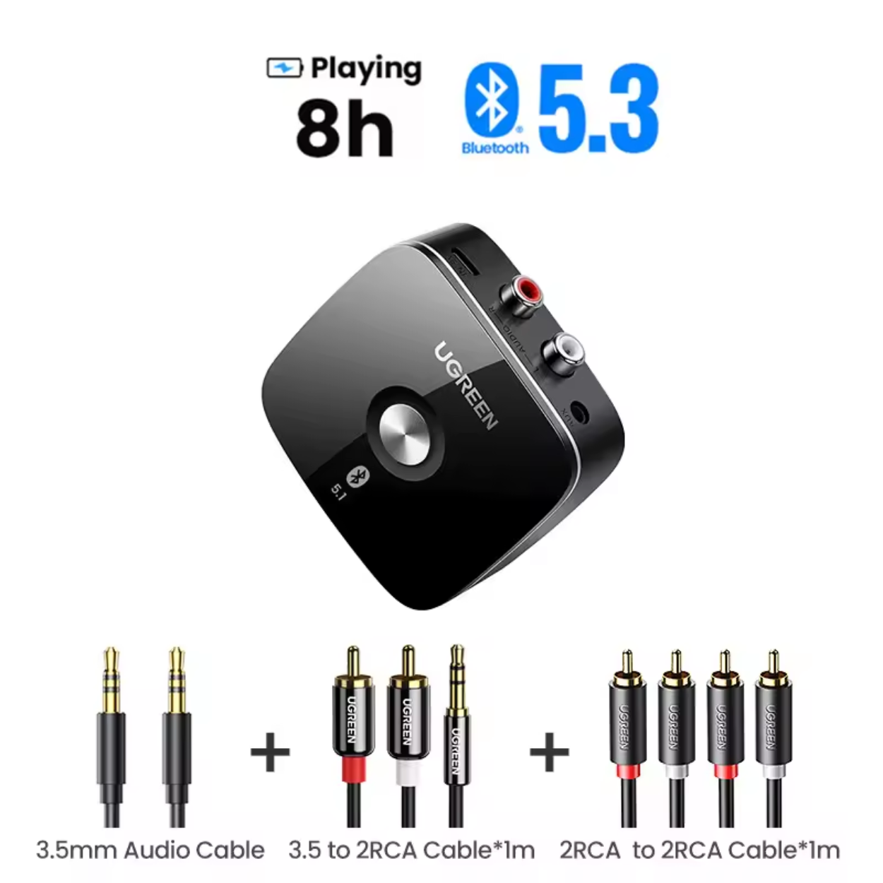 Récepteur Audio Bluetooth Haut Débit avec Lecteur USB