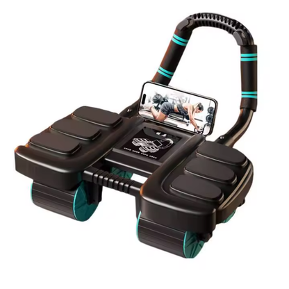 Roue Abdominale à Roulettes avec Rebond Automatique - Marcherelle