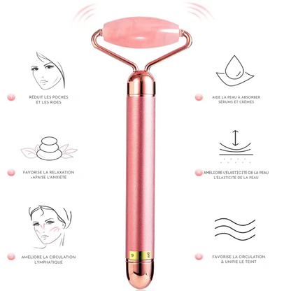 Rouleau Visage Massant Anti-Âge 5 en 1