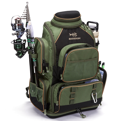 Sac à Dos Pêche Imperméable et Régulable pour Pêcheurs Expérimentés
