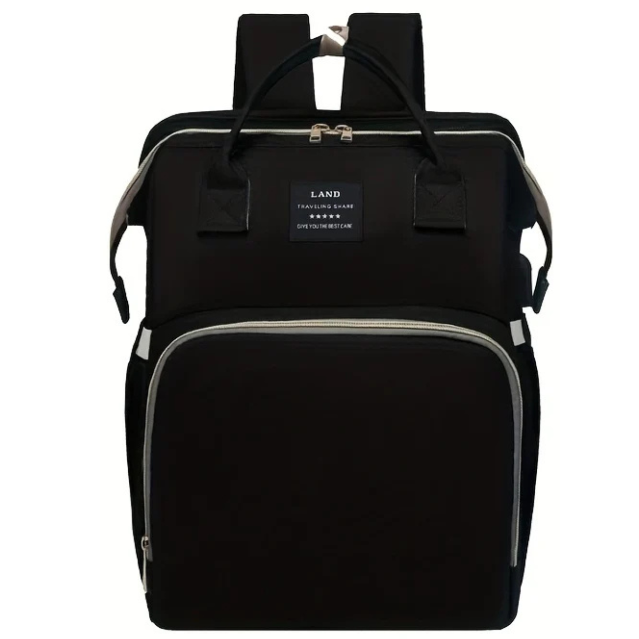 Sac à Langer Convertible avec Lit Parapluie et Poussette