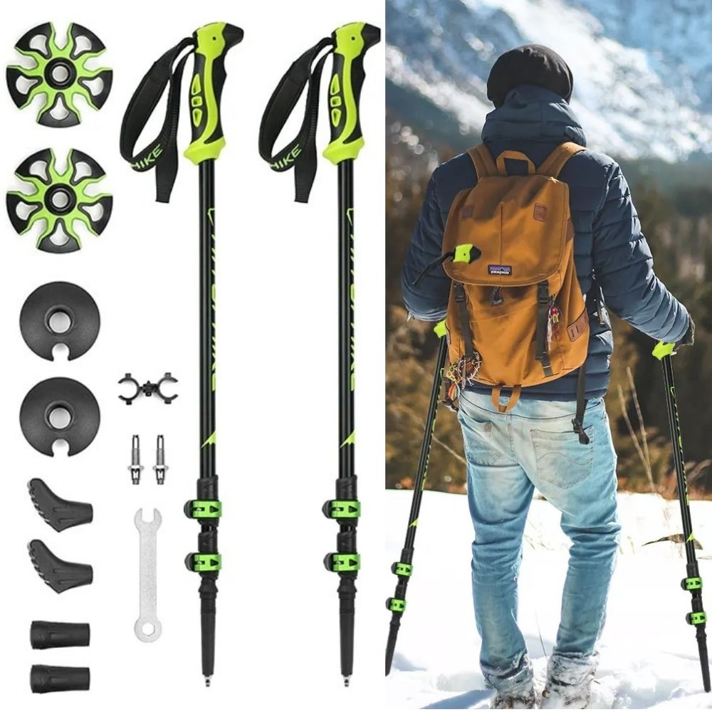 Bâtons de Marche Légers pour Randonnée - Santeova