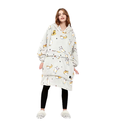 Sweat à Capuche Électrique Chauffant avec Chauffage USB