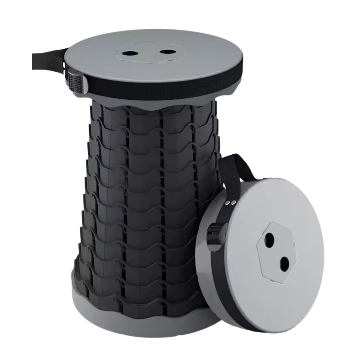 Tabouret Pliable et Réglable en Hauteur