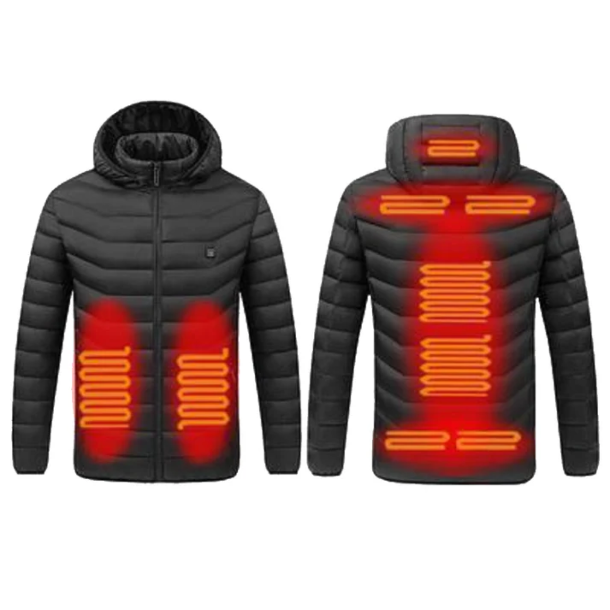 Veste chauffante électrique réversible pour homme et femme - Marcherelle