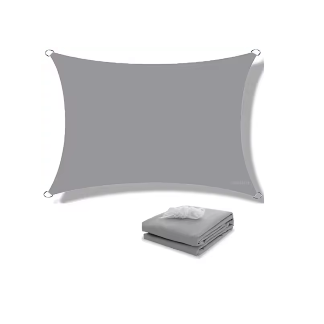 Voile d'ombrage résistant à l'eau en polyester léger