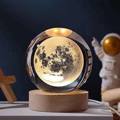 Lampe de Nuit Cristal Élégante