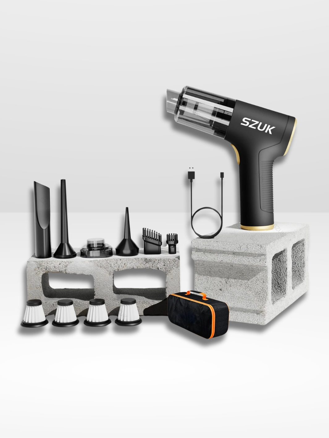 Aspirateur Auto Puissant et Compact