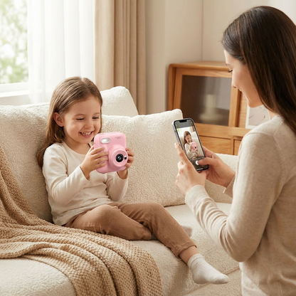 Marcherelle™ – Appareil Photo Enfant Instantané pour Créativité Ludique