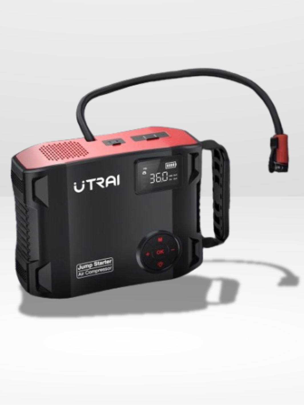 Gonfleur de Pneus 4 en 1 Compact et Pratique