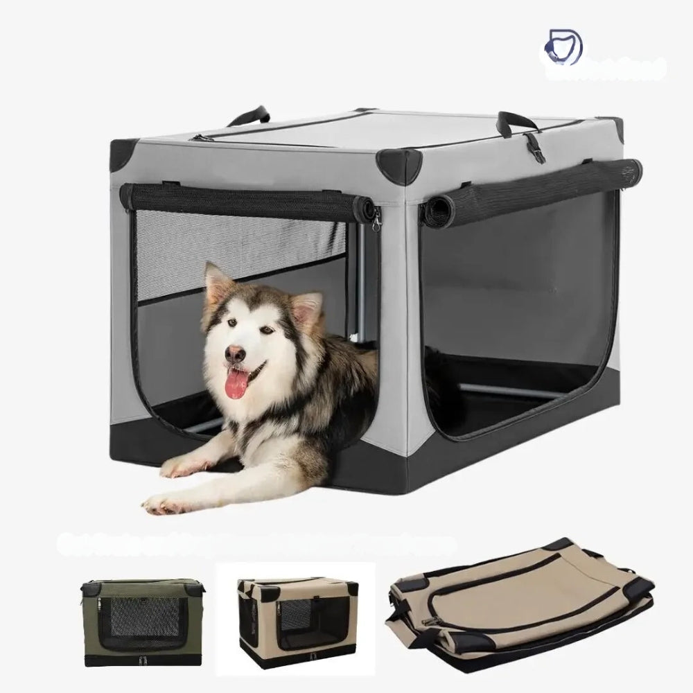 Caisse de Transport Chien Sûre et Confortable pour Voiture