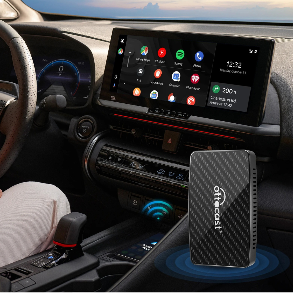 Boitier Multimedia Android 10 pour Voiture avec CarPlay et Android Auto
