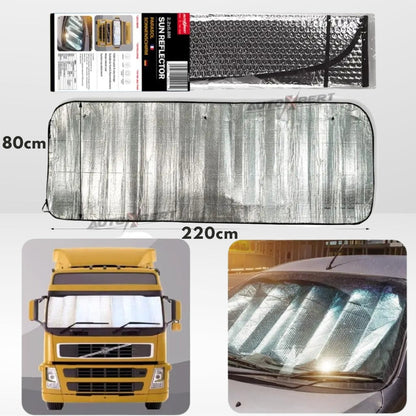 Pare-soleil Voiture Noir avec Logo Cool Ride