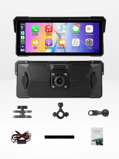 Écran GPS Moto Étanche et Universel pour Carplay