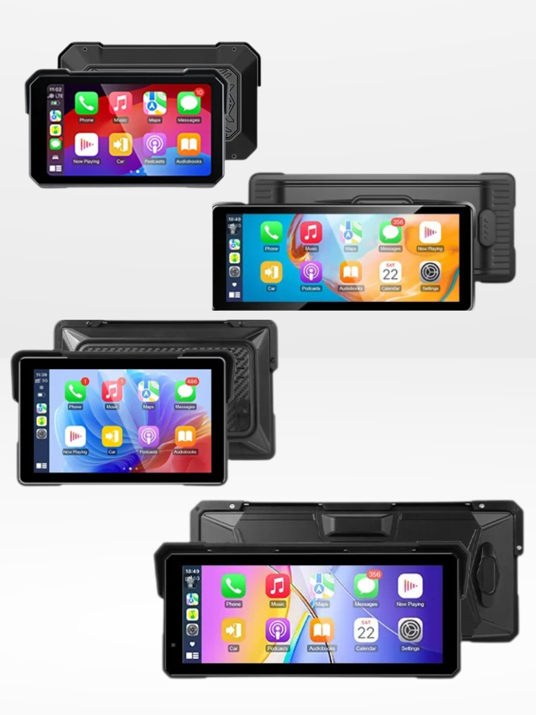 Écran GPS Moto Étanche et Universel pour Carplay