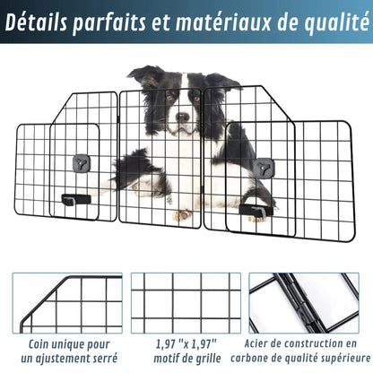 Grille de Sécurité Chien pour Voiture
