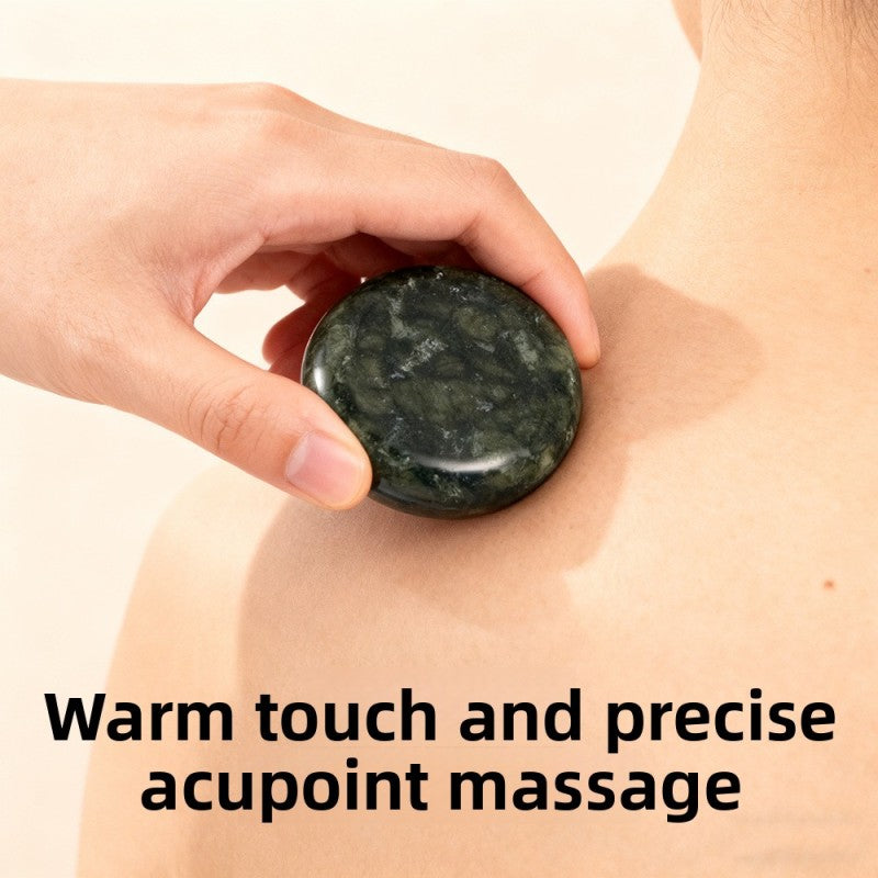 Pierres de Massage Chaudes en Pierre de Jade Naturelle