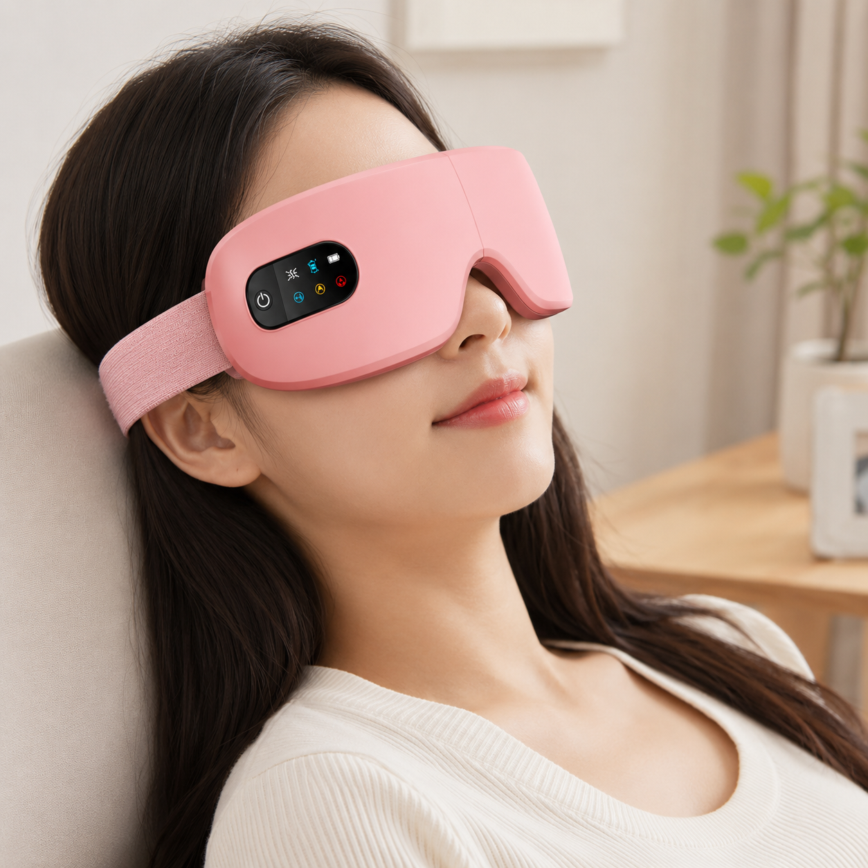 Masque de Relaxation Chauffant pour les Yeux