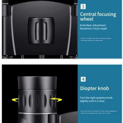 Marcherelle™ – Jumelles Longue Portée 900x25 À Optique Bak4 Haute Clarté