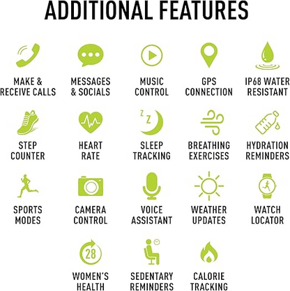 Marcherelle™ – Montre Connectée Élégante Au Quotidien