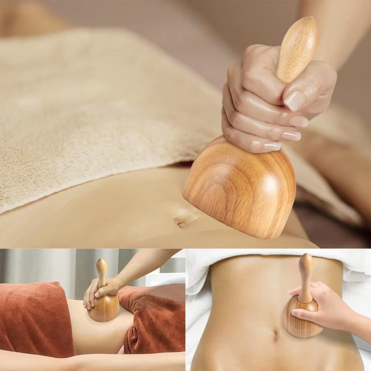 Kit Bois Madérothérapie 6 Pièces Complets pour Détente - Marcherelle