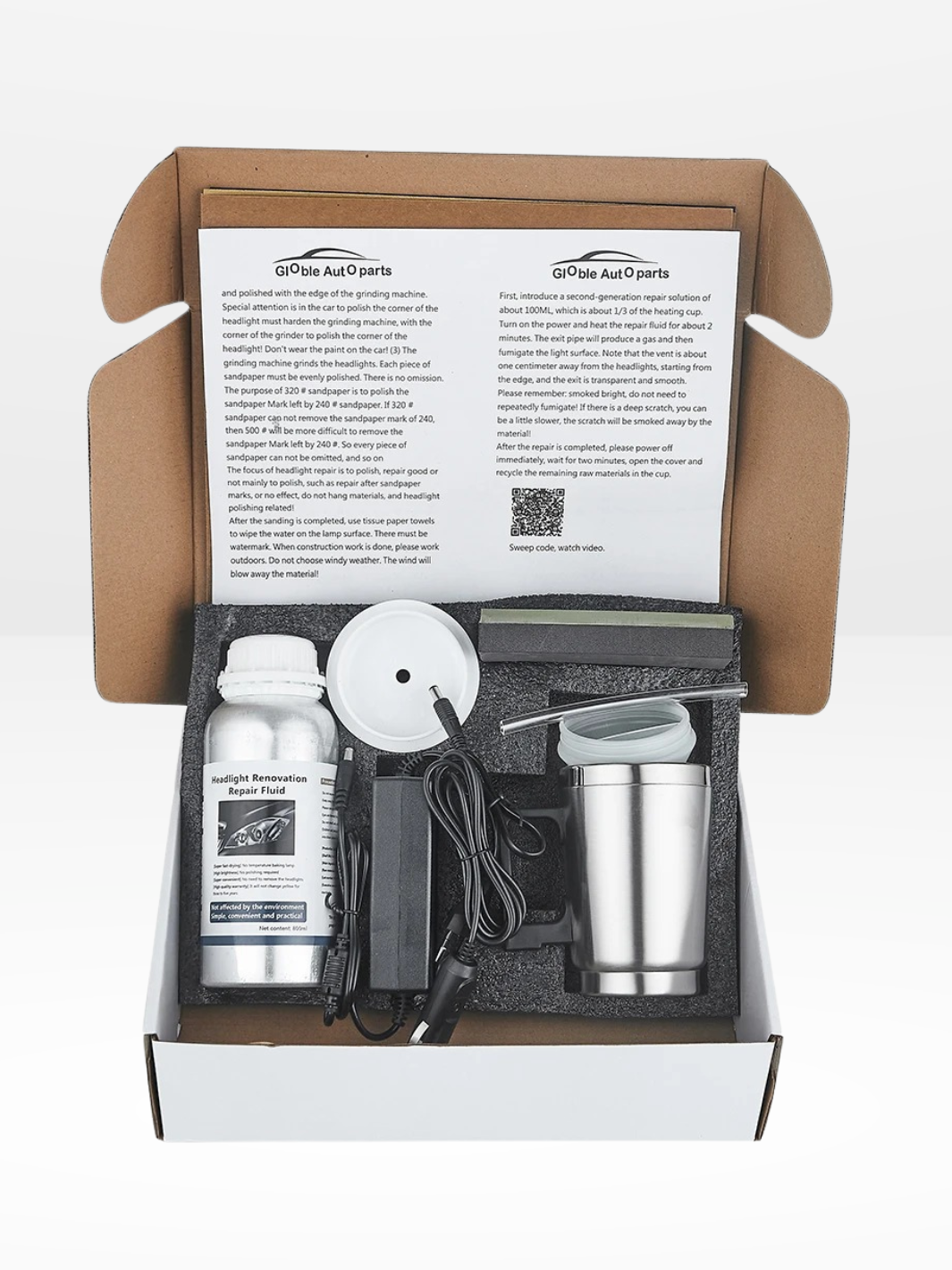 Kit Rénovation Phare LED Avancé ClearVision
