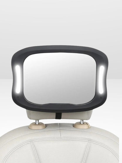 Miroir de Surveillance Bebe pour Voiture avec LED
