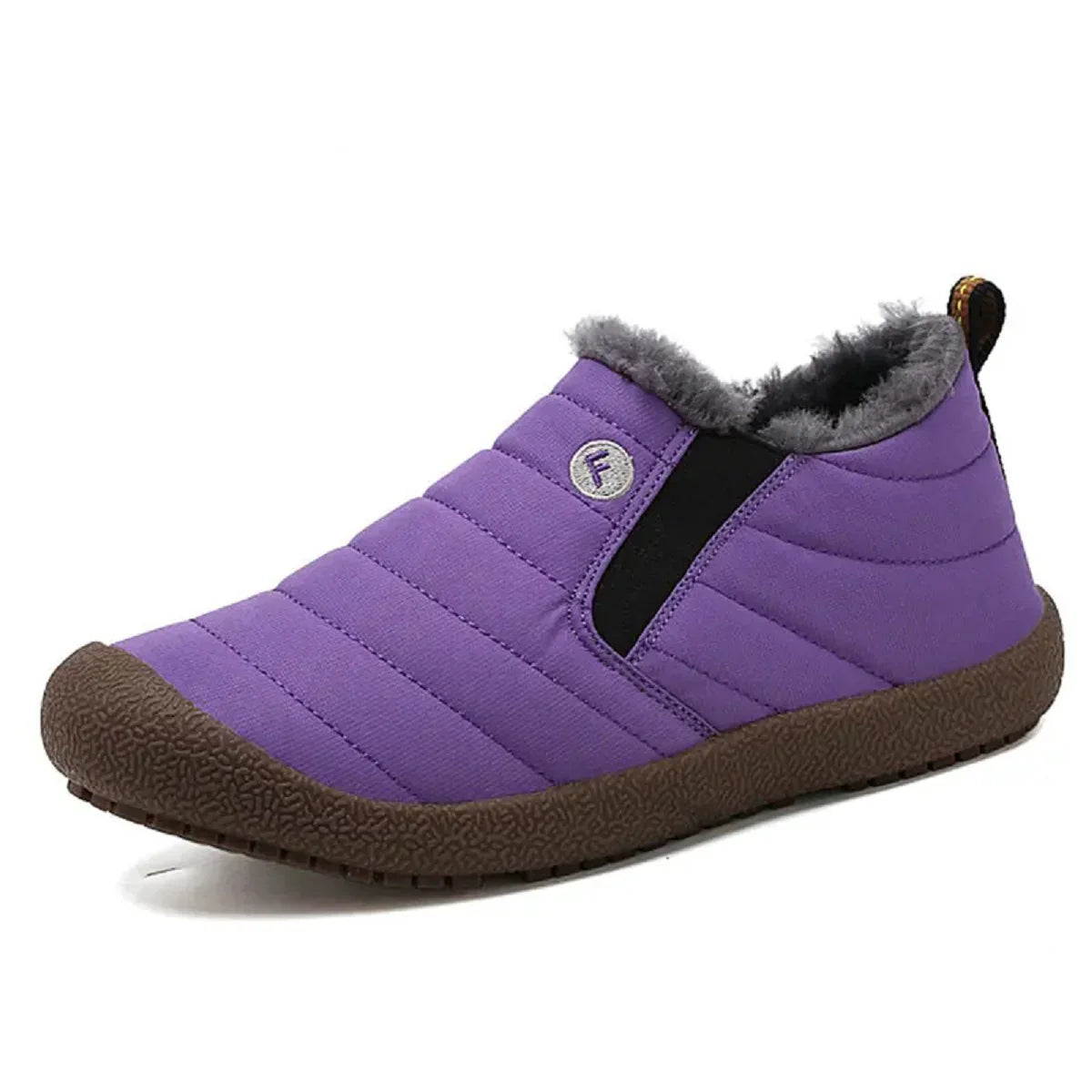 Chaussons Homme Hiver Polaires Doux et Chauds Antidérapants