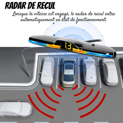 Radar de Recul de Voiture avec Affichage LED