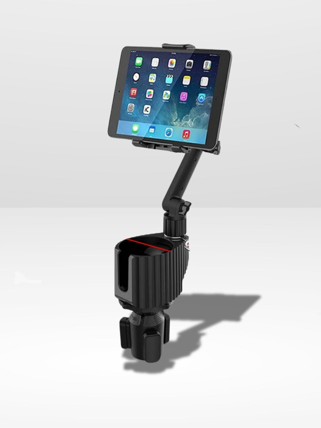 Support Téléphone Voiture avec Porte Gobelet Pratique