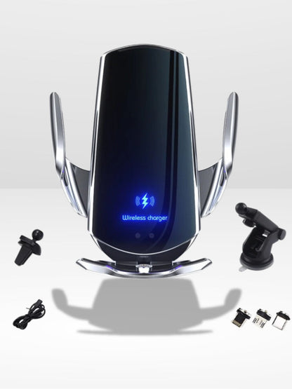 Support Téléphone Auto Charge Sans Fil